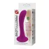 Pretty Love Baile - plug anal courbé ventouse - silicone rose