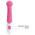 Pretty Love Charles - vibromasseur point G étanche (rose)