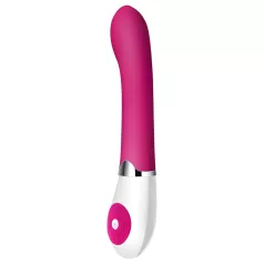   Pretty Love Daniel - vibromasseur point G étanche - silicone rose blanc