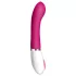 Pretty Love Daniel - vibromasseur point G étanche - silicone rose blanc