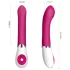 Pretty Love Daniel - vibromasseur point G étanche - silicone rose blanc