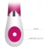 Pretty Love Daniel - vibromasseur point G étanche - silicone rose blanc