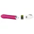 Pretty Love Daniel - vibromasseur point G étanche - silicone rose blanc