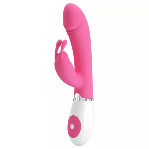 Pretty Love Gene - vibromasseur point G étanche - silicone rose