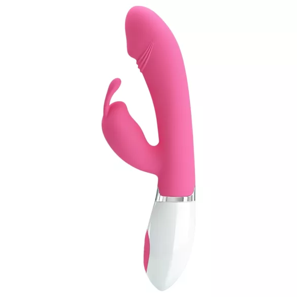 Pretty Love Gene - vibromasseur point G étanche - silicone rose