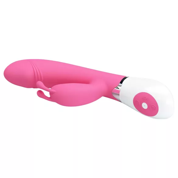 Pretty Love Gene - vibromasseur point G étanche - silicone rose