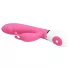 Pretty Love Gene - vibromasseur point G étanche - silicone rose