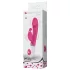 Pretty Love Gene - vibromasseur point G étanche - silicone rose