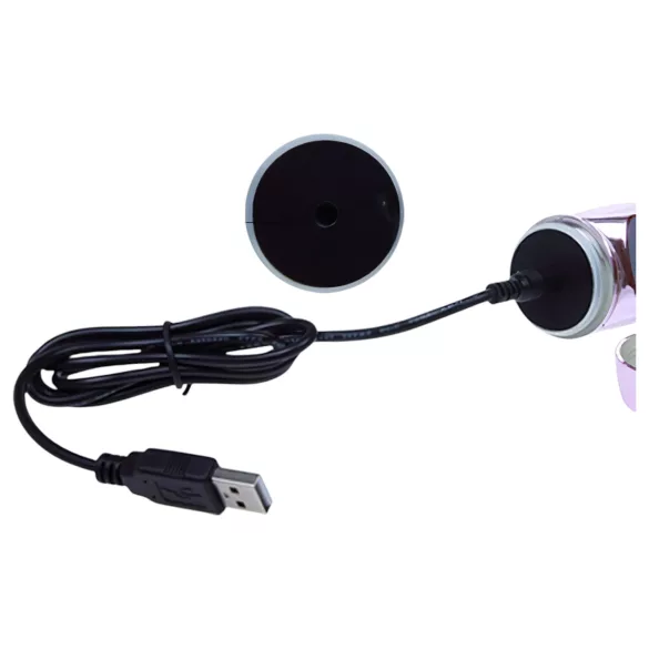 Baile - vibromasseur rabbit papillon - stimulation clitoridienne - rose