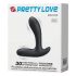 Pretty Love Backie - stimulateur prostate vibrant - silicone noir