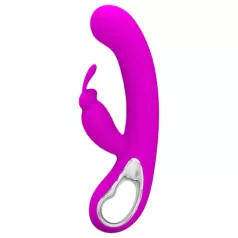   Pretty Love Webb - vibromasseur rabbit stimulateur clitoris - silicone rose