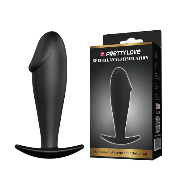 Pretty Love - Plug anal - stimulation - silicone noir