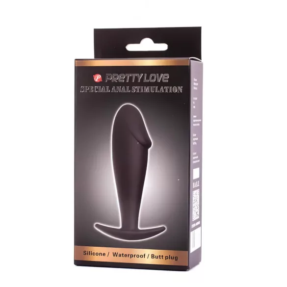Pretty Love - Plug anal - stimulation - silicone noir