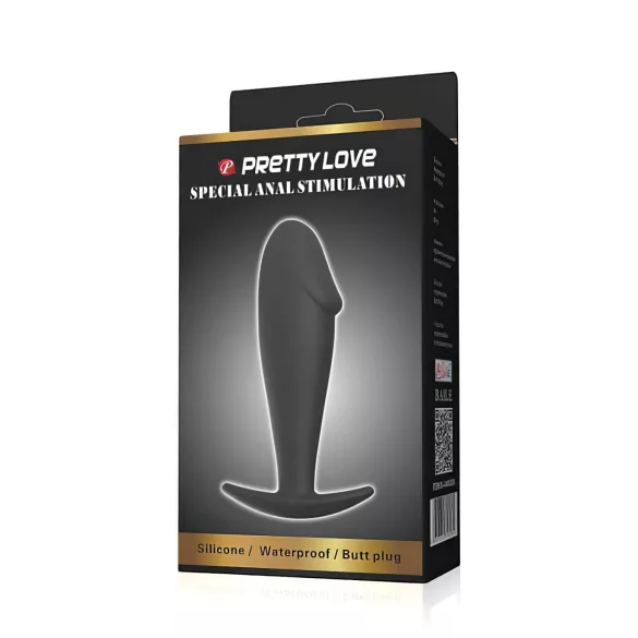 Pretty Love - Plug anal - stimulation - silicone noir