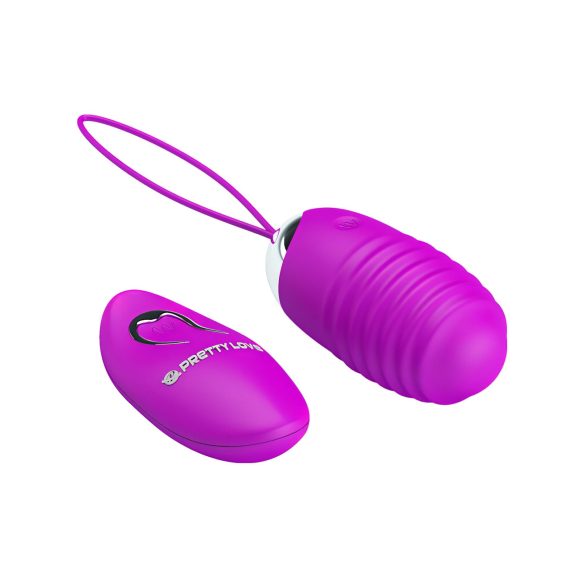 Pretty Love - œuf vibrant - télécommande - silicone violet