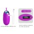 Pretty Love - œuf vibrant - télécommande - silicone violet