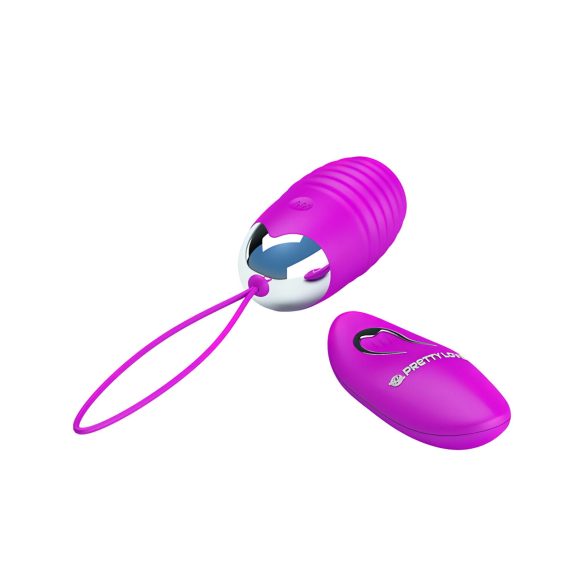 Pretty Love - œuf vibrant - télécommande - silicone violet
