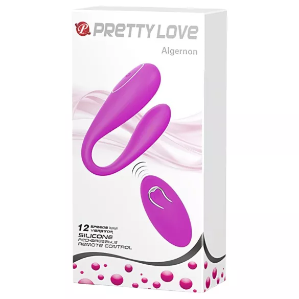 Pretty Love Algernon - vibromasseur couple sans fil rechargeable