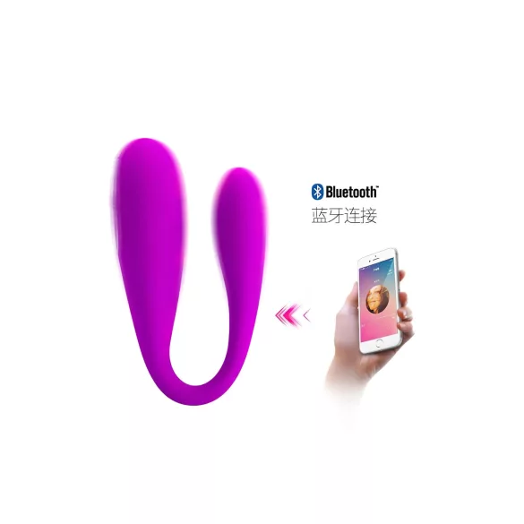 Pretty Love August - vibromasseur point G et clitoris rechargeable connecté