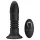 Pretty Love - plug anal vibrant avec va-et-vient - silicone noir