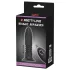Pretty Love - plug anal vibrant avec va-et-vient - silicone noir