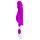 Pretty Love Peter - vibromasseur avec stimulateur clitoridien (violet)