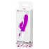 Pretty Love Peter - vibromasseur avec stimulateur clitoridien (violet)