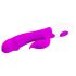 Pretty Love Peter - vibromasseur avec stimulateur clitoridien (violet)