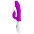 Pretty Love Peter - vibromasseur avec stimulateur clitoridien (violet)