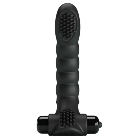 Pretty Love Alexander - vibromasseur doigt stimulateur - silicone noir