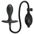 Pretty Love - plug anal gonflable avec bille interne - noir