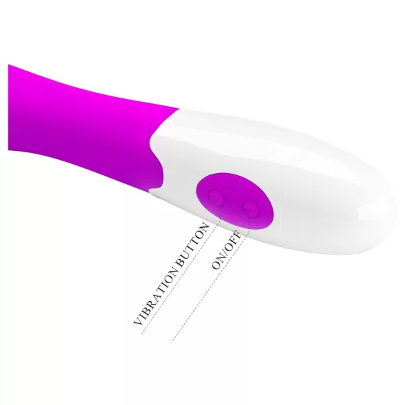 Pretty Love Elemental - Vibromasseur point G - silicone violet