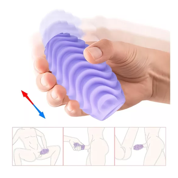 Pretty Love Romantic - œuf masturbateur - stimulation vaginale - violet