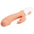 Lapin de Pâques Pretty Love - Vibromasseur à bras clitoridien (couleur naturelle)
