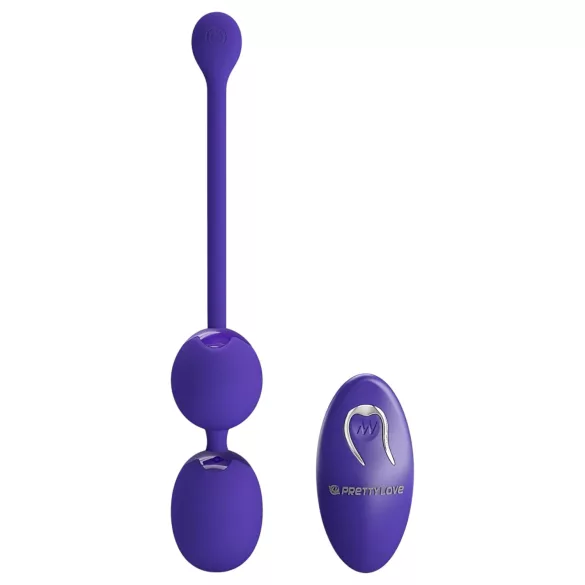 Pretty Love Willie Youth - boule de geisha connectée - silicone violet