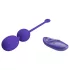 Pretty Love Willie Youth - boule de geisha connectée - silicone violet