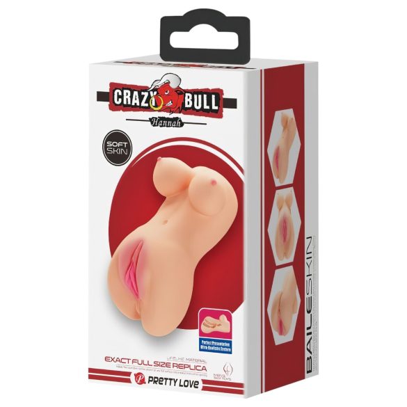 Crazy Bull - vagin réaliste mini - couleur chair