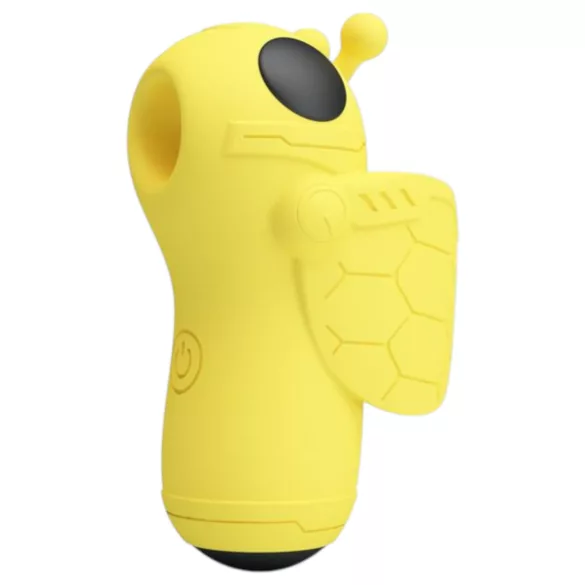Pretty Love Magic Bee - stimulateur clitoridien doigt vibrant - silicone jaune