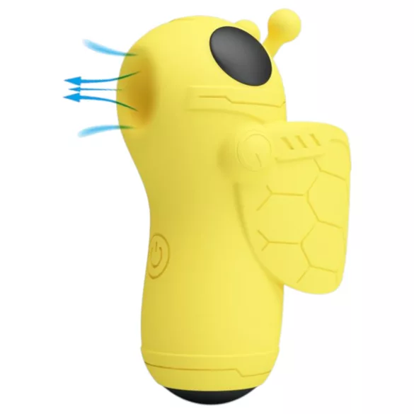 Pretty Love Magic Bee - stimulateur clitoridien doigt vibrant - silicone jaune