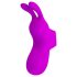 Pretty Love Bunny - stimulateur doigt avec oreilles lapin - silicone violet