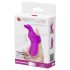 Pretty Love Bunny - stimulateur doigt avec oreilles lapin - silicone violet