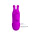Pretty Love Bunny - stimulateur doigt avec oreilles lapin - silicone violet