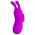 Pretty Love Bunny - stimulateur doigt avec oreilles lapin - silicone violet