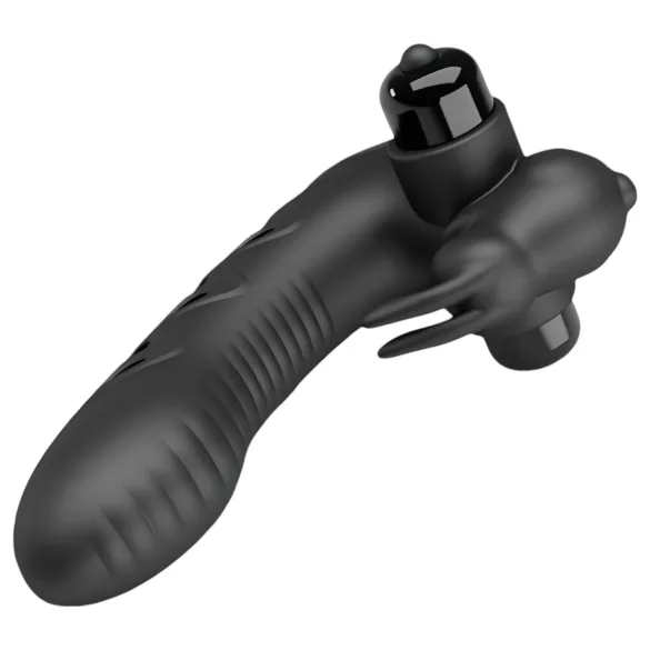 Pretty Love Vance - mini vibromasseur doigt stimulateur clitoris - noir