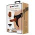 Harnais Pretty Love - universel avec gode - 17 cm (noir)