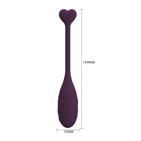 Pretty Love Fisherman - œuf vibrant intelligent (violet)