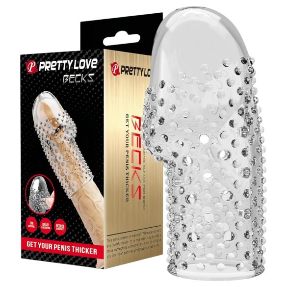 Pretty Love Becks - gaine pénis homme - transparent