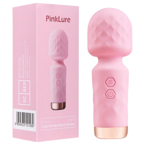 Vibeconnect - Mini vibromasseur étanche rechargeable (rose)