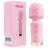 Vibeconnect - Mini vibromasseur étanche rechargeable (rose)