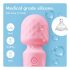 Vibeconnect - Mini vibromasseur étanche rechargeable (rose)
